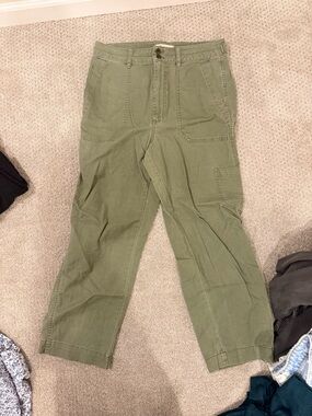 Madewell Olive Green Utility Pants